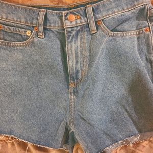 PINK from Victoria's Secret Denim Shorts 26 NWT